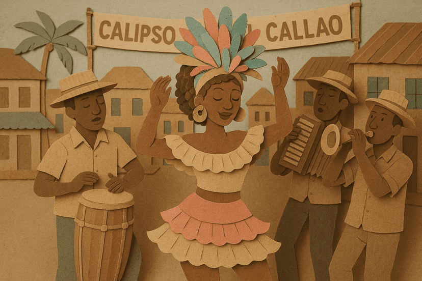 Ilustración de Calipso de El Callao